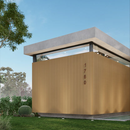 Oaklentra Exterior Slat Panels