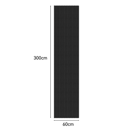 Oaklentra Acoustic Slat Panels - Black Oak
