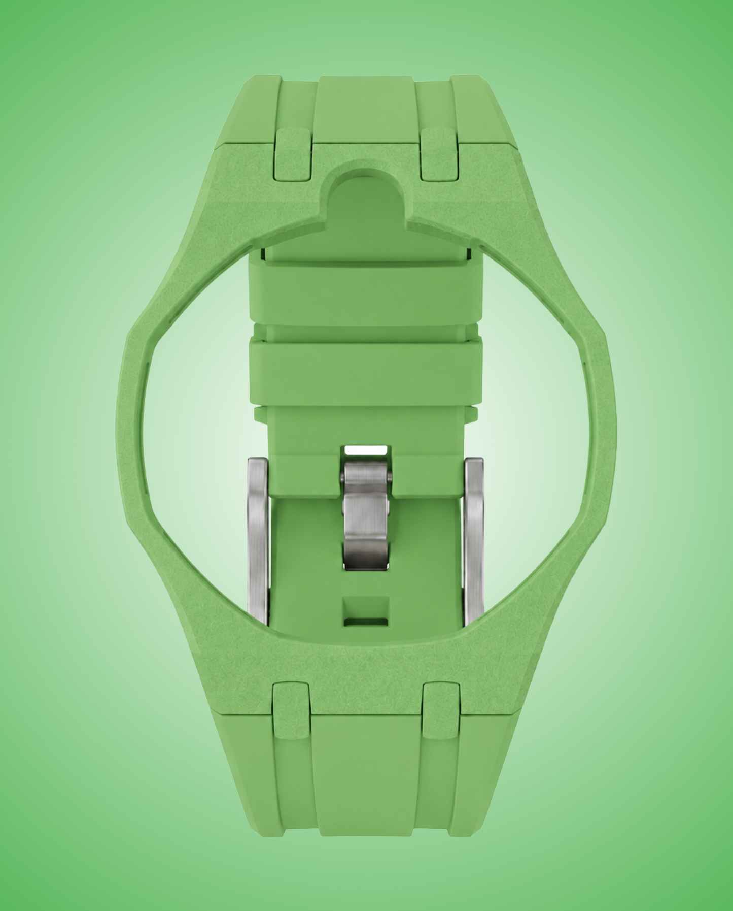 Royal Pop Silicone Bracelet - GREEN EIGHT | CONTRAST