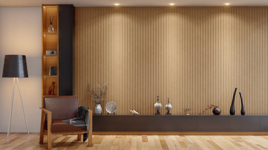 Oaklentra Laminate Slat Panels