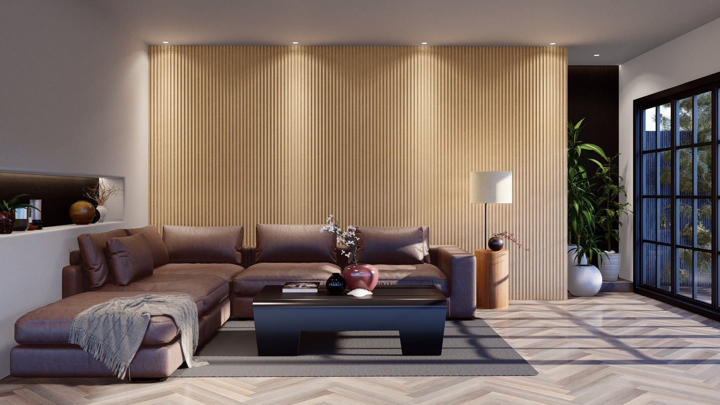 Oaklentra Laminate Slat Panels