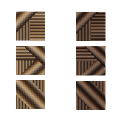 Oaklentra Solid Wood Puzzle Panel