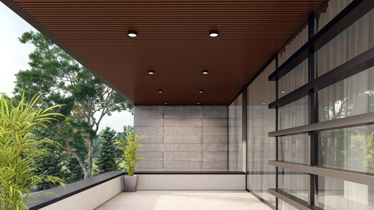 Oaklentra Exterior Slat Panels