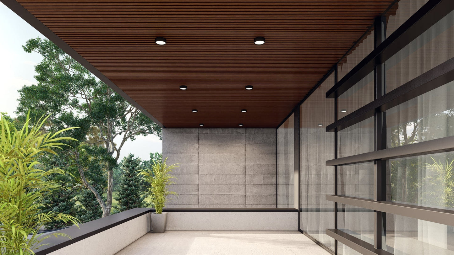 Oaklentra Exterior Slat Panels